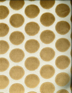 Balloon Topaz by Norbar Designer Fabric HEIRLOOM 86% VISCOSE 14% POLYESTER INDIA 2 1/4"V 3 1/2"H 58 - Swanky Fabrics -