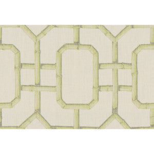 Bambu Fret Celery by Kravet Couture Fabric