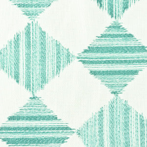 Banff 2 Aqua by Aoc Fabric