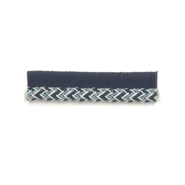 Banport 3 Denim by Stout Designer Trim METROPOLITAN 70%SVI 30%POL CHINA </p><p>Repeat: 0 0.38 in - Swanky Fabrics -