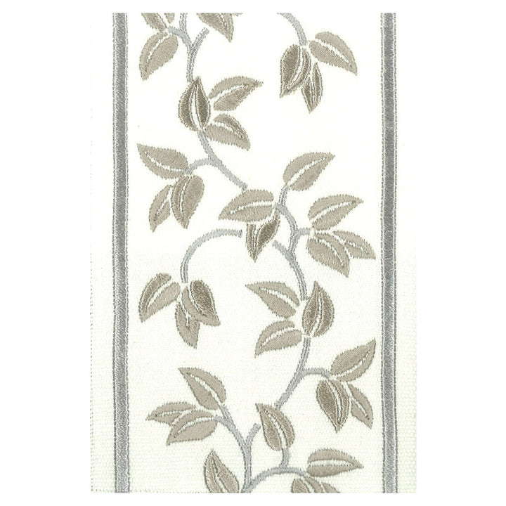 Banquet 2 Dove by Stout Trim Stout Trim Banquet 2 DoveTrim ILLUMINATION TRIM 100%COT 100%SVT INDIA </p><p>Repeat: H: 7.500, V: 0.000 4 in - Fabric Carolina -