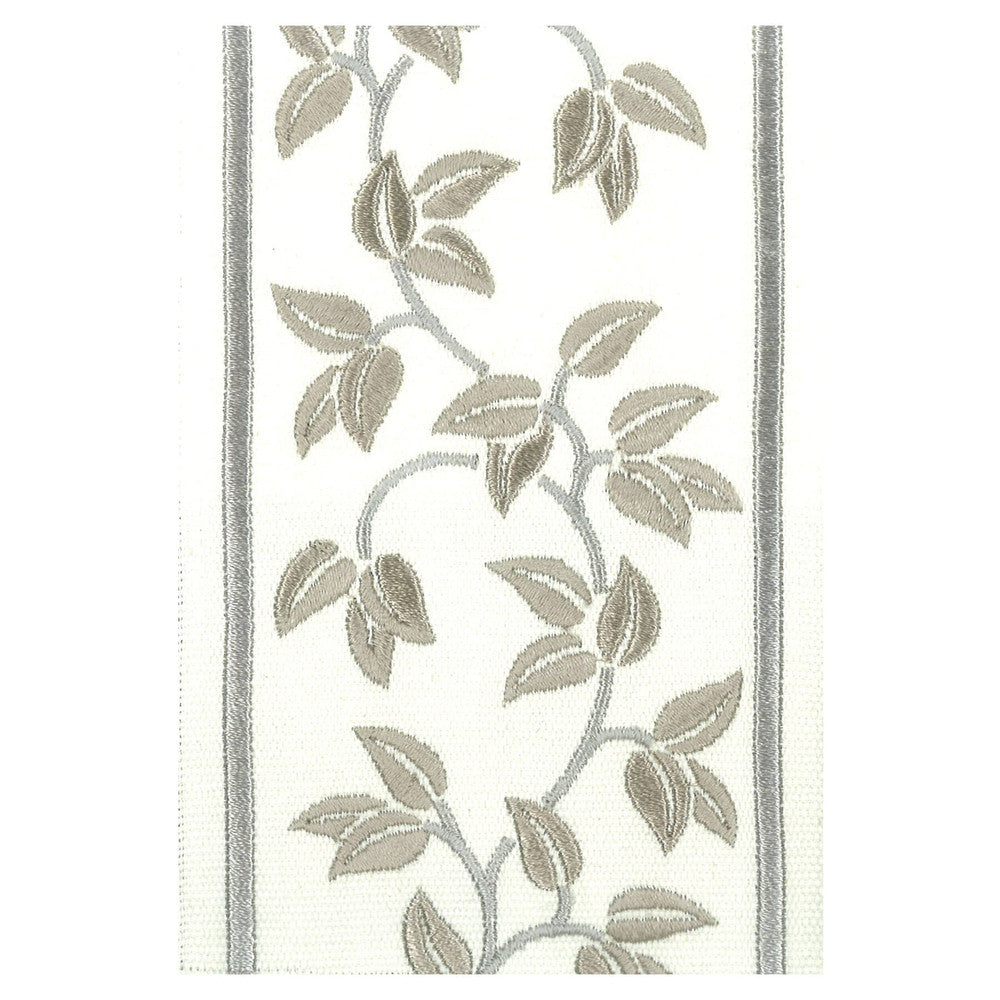 Banquet 2 Dove by Stout Trim Illumination Trim 100% Cotton 100% SVT INDIA Horizontal: 7.5 and Vertical: 0 4 in - Fabric Carolina -