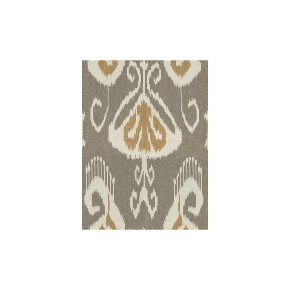 Bansuri Slate by Kravet Design Fabric THE ECHO DESIGN COLLECTION LINEN - 100% China MEDIUM Horizontal: 18 and Vertical: 25.5 54.5 - Fabric Carolina -