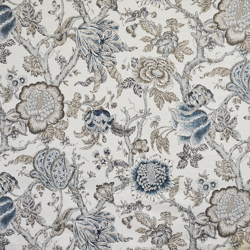 Bryony # 136 Alaska by Maxwell Fabric COLOR THEORY-VOL.II TRUE BLUE 55% LINEN 45% RAYON USA </p><p>Repeat: Horizontal: and Vertical: V&H-27 54" - Fabric Carolina -