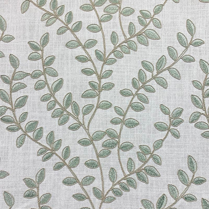 Barbot Sage by Magnolia Fabric - 100% Poly-Emb 100% Poly India 51000 Horizontal: 13 and Vertical: 9.5 54 - Fabric Carolina -