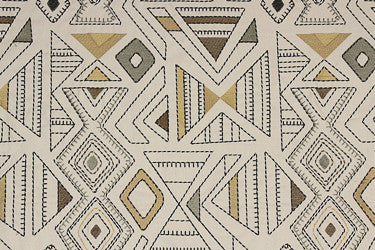 Barista Wheat by Richloom Fabric See sample 100% Cotton, 100% Raylon Emb. USA or Imported 6K </p><p>Repeat: V15.25" x H13.25" 56" - Fabric Carolina -