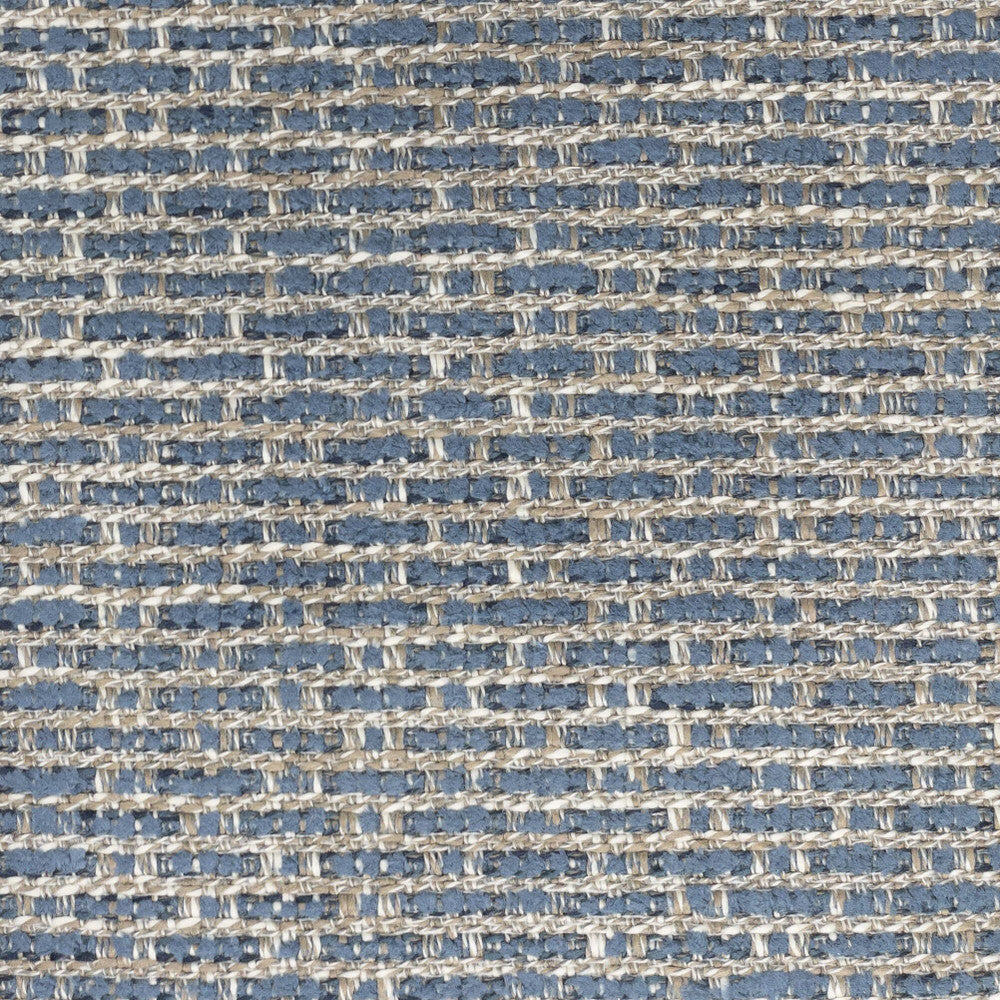 Barnett 3 Denim by Stout Fabric Stout Fabric Barnett 3 DenimFabric LIVING IS EASY BREEZE/SKY 52%SVI 29%UV 11%COT 8%POL USA </p><p>Repeat: H: 0.875, V: 0.500 57.5 in - Fabric Carolina -