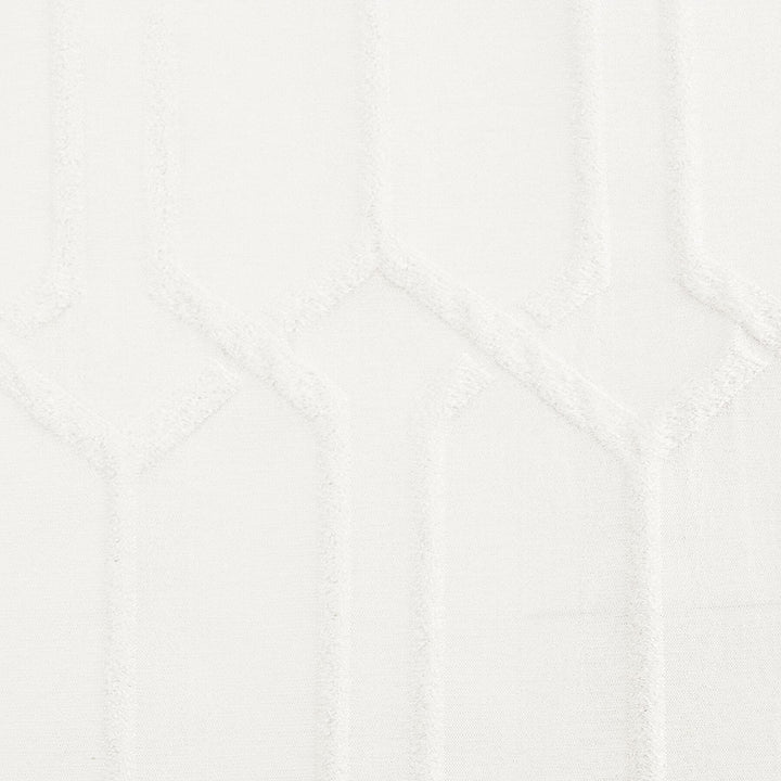 Barrister 1 Sandune by Stout Fabric COLOR MY WINDOW EGGSHELL/PEARL 100%POL INDIA Horizontal: 4.5 and Vertical: 5.75 55 in - Fabric Carolina -