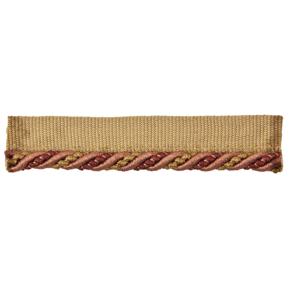 Bassett 1 Nutmeg by Stout Trim OPUS II TRIM 41%COT 41%SVI 18%POL CHINA Horizontal: 0 and Vertical: 0 0.25 in - Fabric Carolina -