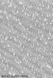 Basset Silver Lining by Norbar Fabric
