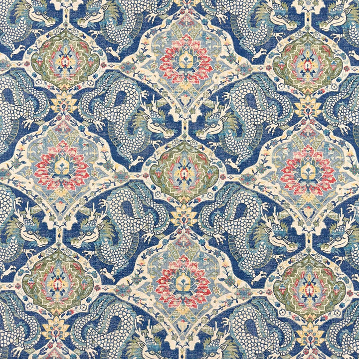 Bastian Bluegreen by Magnolia Fabric - 100% Cotton Pakistan 50000 Horizontal: 26.88 and Vertical: 24.5 54.4 - Fabric Carolina -