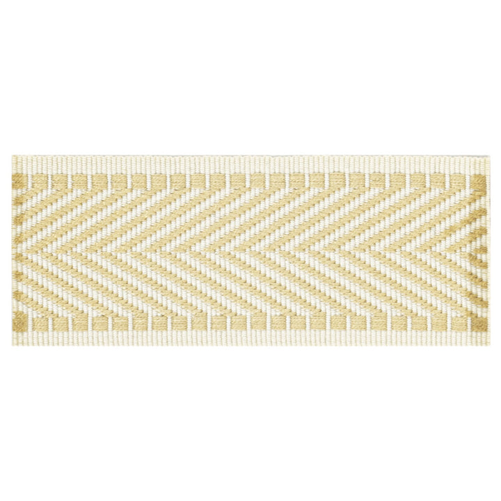 Baton 1 Straw by Stout Trim Stout Trim Baton 1 StrawTrim VISIONS OF COLOR TRIM 90%SVI 10%POL TURKEY </p><p>Repeat: H: 0.250, V: 0.000 1.5 in - Fabric Carolina -