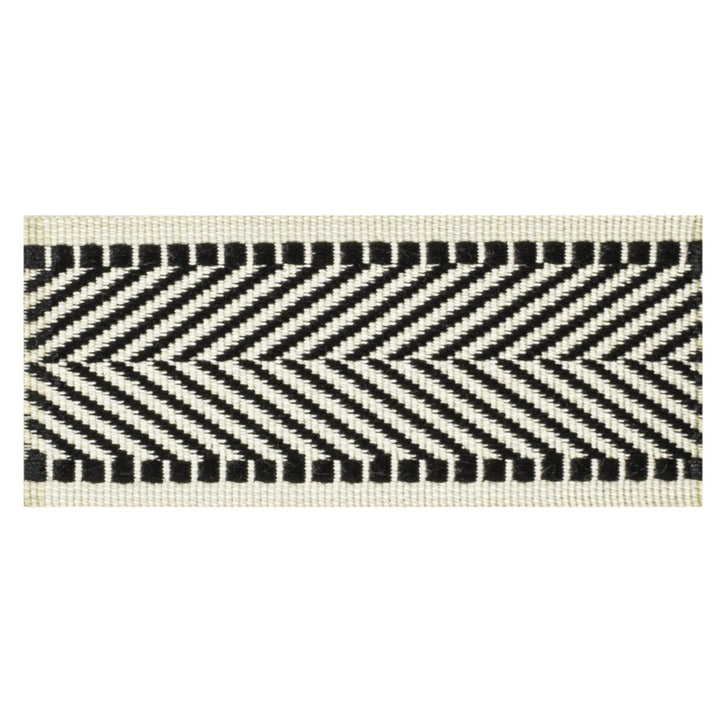 Baton 2 Jet by Stout Trim Stout Trim Baton 2 JetTrim VISIONS OF COLOR TRIM TURKEY </p><p>Repeat: H: 0.250, V: 0.000 1.5 in - Fabric Carolina -