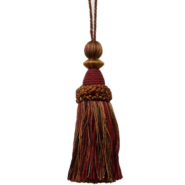 Battersea 11 Wine by Stout Trim Stout Trim Battersea 11 WineTrim ART OF DESIGN TRIM-2 TASSEL FRINGE CHINA </p><p>Repeat: H: 0.000, V: 0.000 5.5 in - Fabric Carolina -