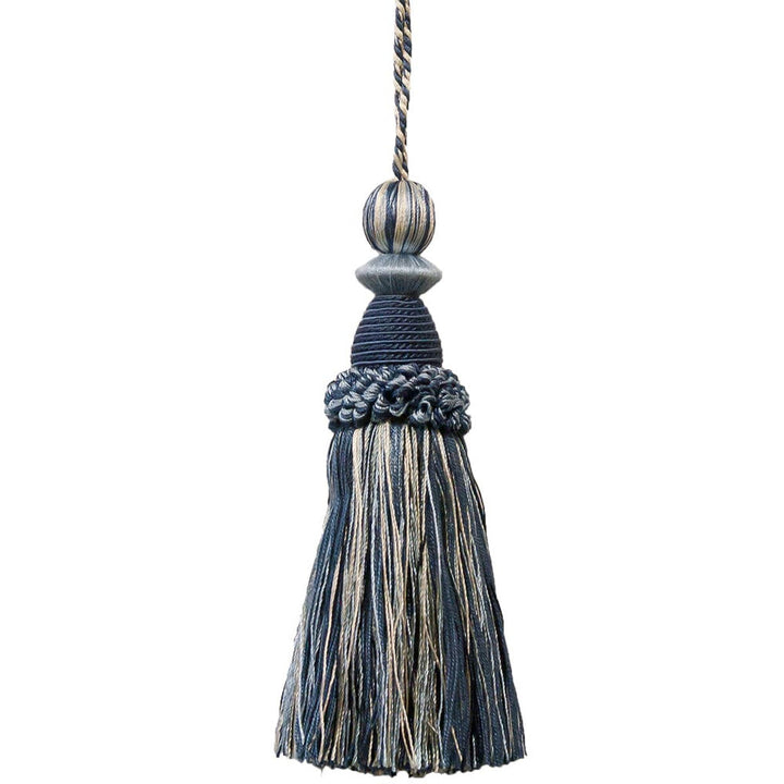 Battersea 14 Starlight by Stout Trim Stout Trim Battersea 14 StarlightTrim ART OF DESIGN TRIM-2 TASSEL FRINGE 100%SVI CHINA </p><p>Repeat: H: 0.000, V: 0.000 5.5 in - Fabric Carolina -