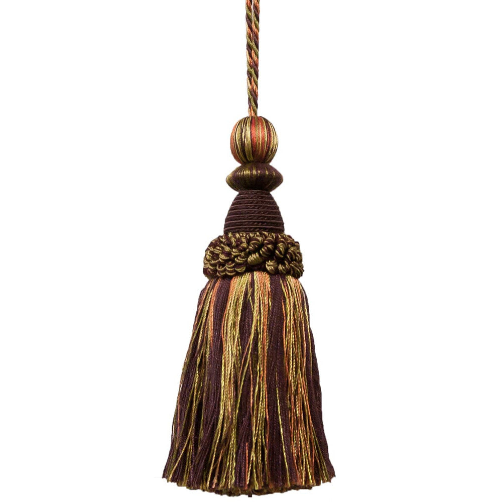 Battersea 17 Eggplant by Stout Trim Stout Trim Battersea 17 EggplantTrim ART OF DESIGN TRIM-2 TASSEL FRINGE CHINA </p><p>Repeat: H: 0.000, V: 0.000 5.5 in - Fabric Carolina -