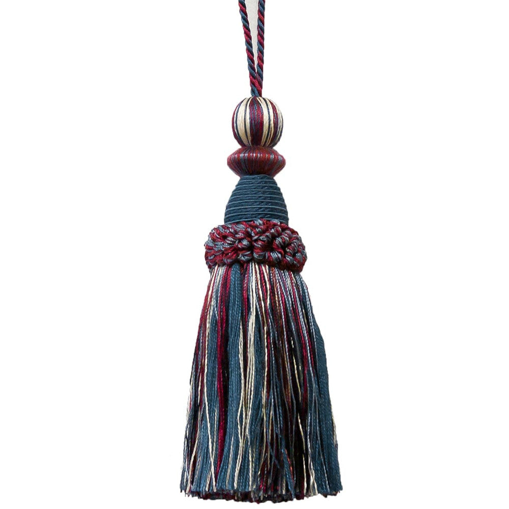 Battersea 19 Americana by Stout Trim ART OF DESIGN TRIM-2 TASSEL FRINGE 100%SVI CHINA WYZENBEEK 15 000 DOUBLE RUB WEAR TEST (HEAVY DUTY) Horizontal: 0.000 and Vertical: 0.000 5.5 in - Fabric Carolina -