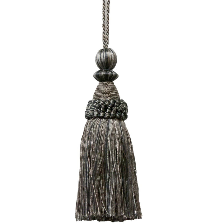 Battersea 1 Stone by Stout Trim ART OF DESIGN TRIM-2 TASSEL FRINGE 100%SVI CHINA </p><p>Repeat: 0 5.5 in - Fabric Carolina -