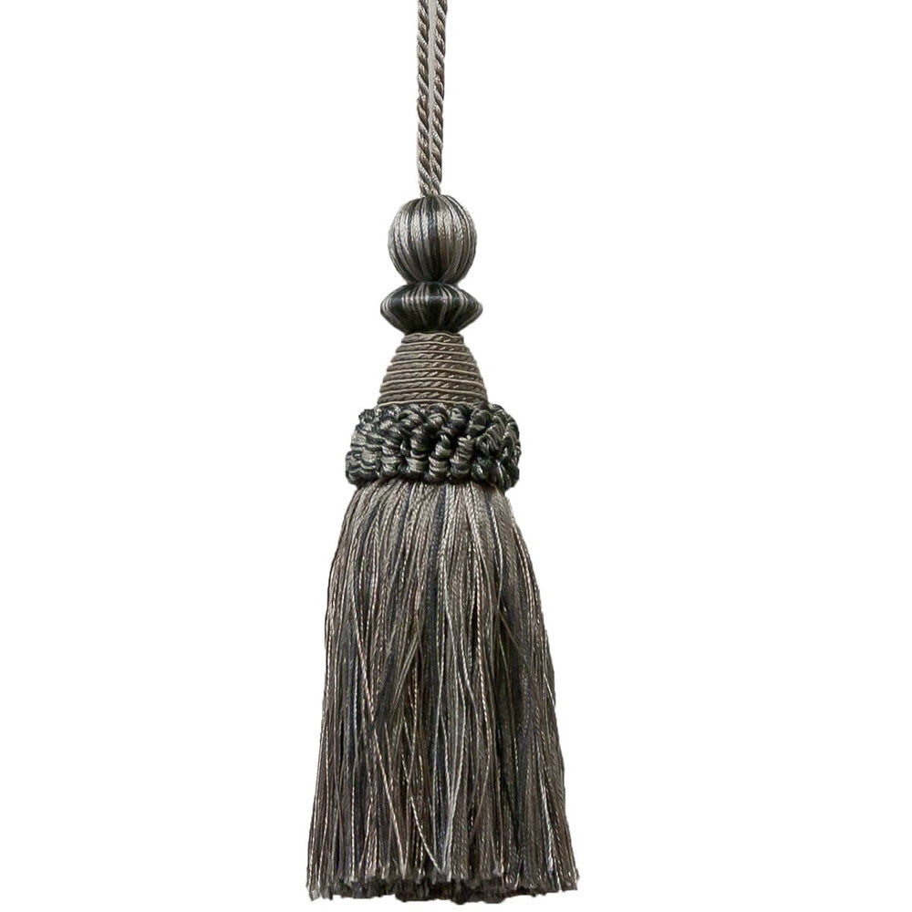 Battersea 1 Stone by Stout Trim ART OF DESIGN TRIM-2 TASSEL FRINGE 100%SVI CHINA Horizontal: 0 and Vertical: 0 5.5 in - Fabric Carolina -