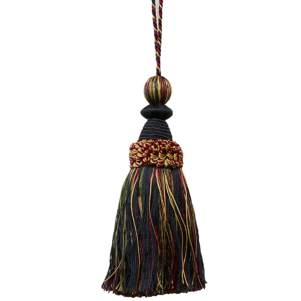 Battersea 21 Jewel by Stout Designer Trim ART OF DESIGN TRIM-2 TASSEL FRINGE 100%SVI CHINA Horizontal: 0 and Vertical: 0 5.5 in - Swanky Fabrics -