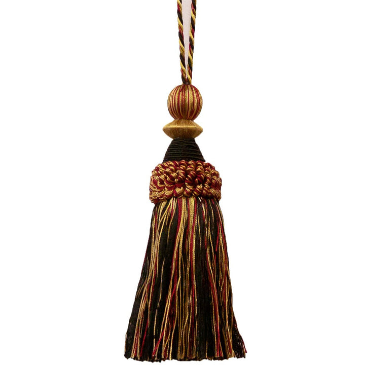 Battersea 34 Morocco by Stout Trim ART OF DESIGN TRIM-2 TASSEL FRINGE 100%SVI CHINA Horizontal: 0 and Vertical: 0 5.5 in - Fabric Carolina -