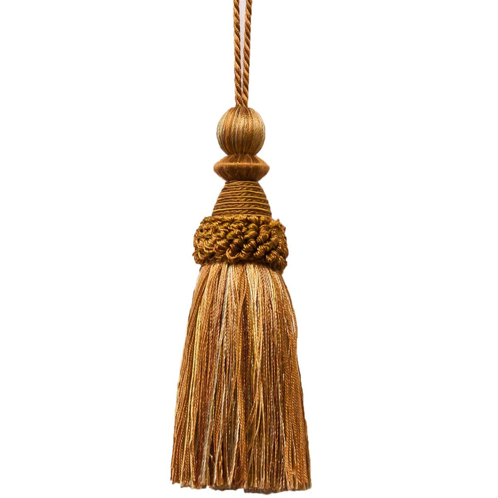 Battersea 37 Nutmeg by Stout Trim ART OF DESIGN TRIM-2 TASSEL FRINGE 100%SVI CHINA </p><p>Repeat: 0 5.5 in - Fabric Carolina -