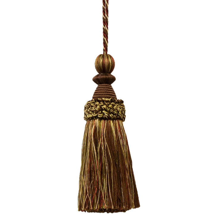Battersea 38 Woodland by Stout Designer Trim ART OF DESIGN TRIM-2 TASSEL FRINGE 100%SVI CHINA Horizontal: 0.000 and Vertical: 0.000 5.5 in - Swanky Fabrics -