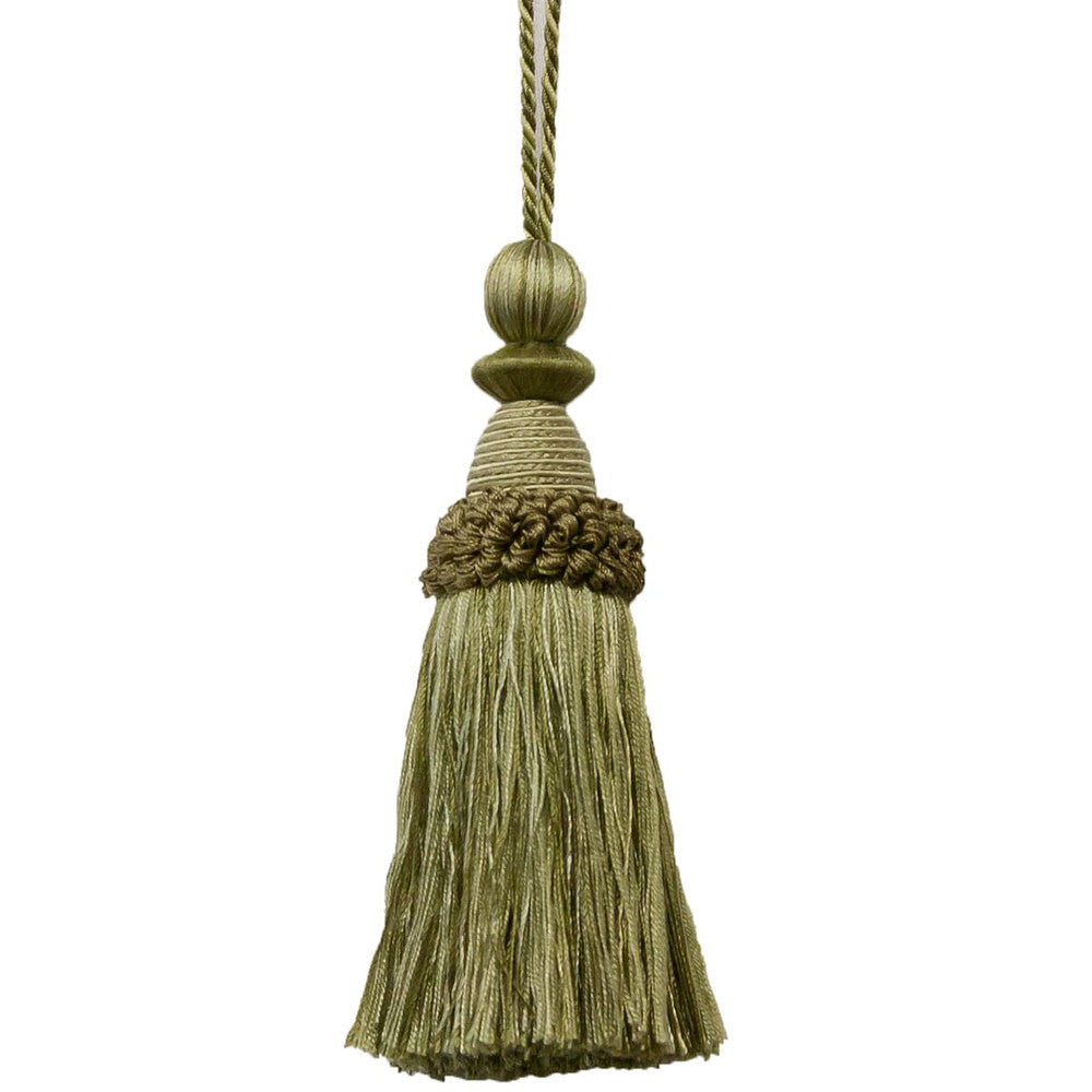 Battersea 5 Leaf by Stout Trim Stout Trim Battersea 5 LeafTrim ART OF DESIGN TRIM-2 TASSEL FRINGE CHINA </p><p>Repeat: H: 0.000, V: 0.000 5.5 in - Fabric Carolina -