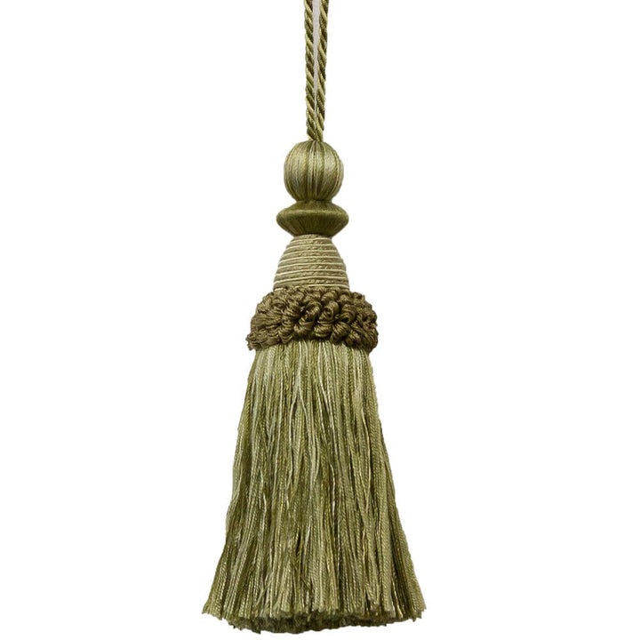 Battersea 5 Leaf by Stout Designer Trim ART OF DESIGN TRIM-2 TASSEL FRINGE 100%SVI CHINA Horizontal: 0 and Vertical: 0 5.5 in - Swanky Fabrics -