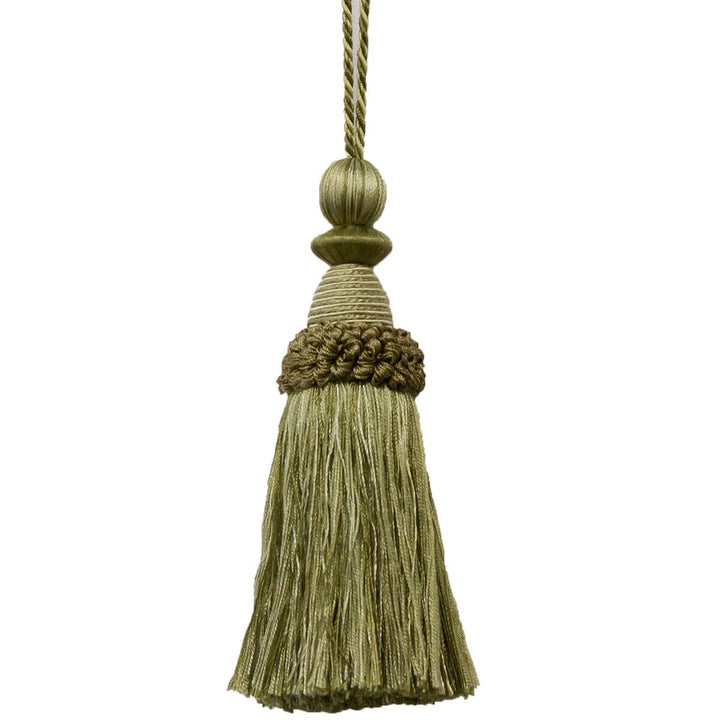 Battersea 5 Leaf by Stout Trim ART OF DESIGN TRIM-2 TASSEL FRINGE 100%SVI CHINA Horizontal: 0.000 and Vertical: 0.000 5.5 in - Fabric Carolina -