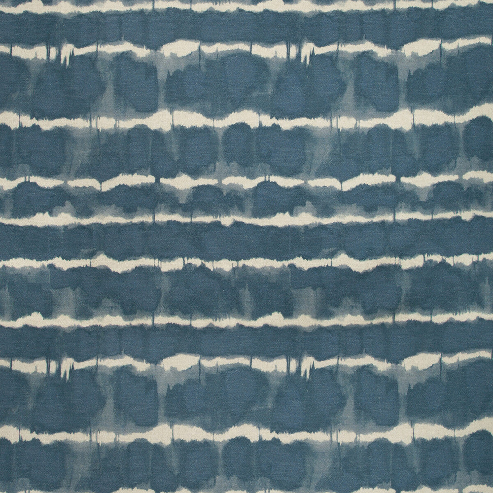Baturi Teal by Kravet Couture Fabric TERRAE PRINTS LINEN - 52%;VISCOSE - 33%;COTTON - 15% Italy HEAVY Horizontal: 26.5 and Vertical: 35.5 55 - Fabric Carolina -