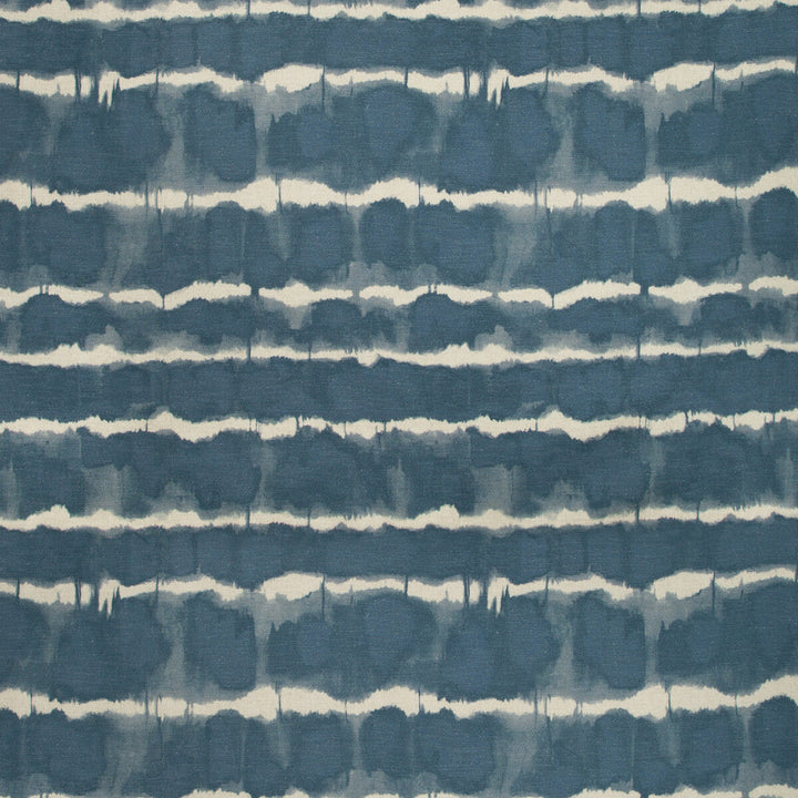 Baturi Teal by Kravet Couture Fabric TERRAE PRINTS LINEN - 52%;VISCOSE - 33%;COTTON - 15% Italy HEAVY Horizontal: 26.5 and Vertical: 35.5 55 - Fabric Carolina -