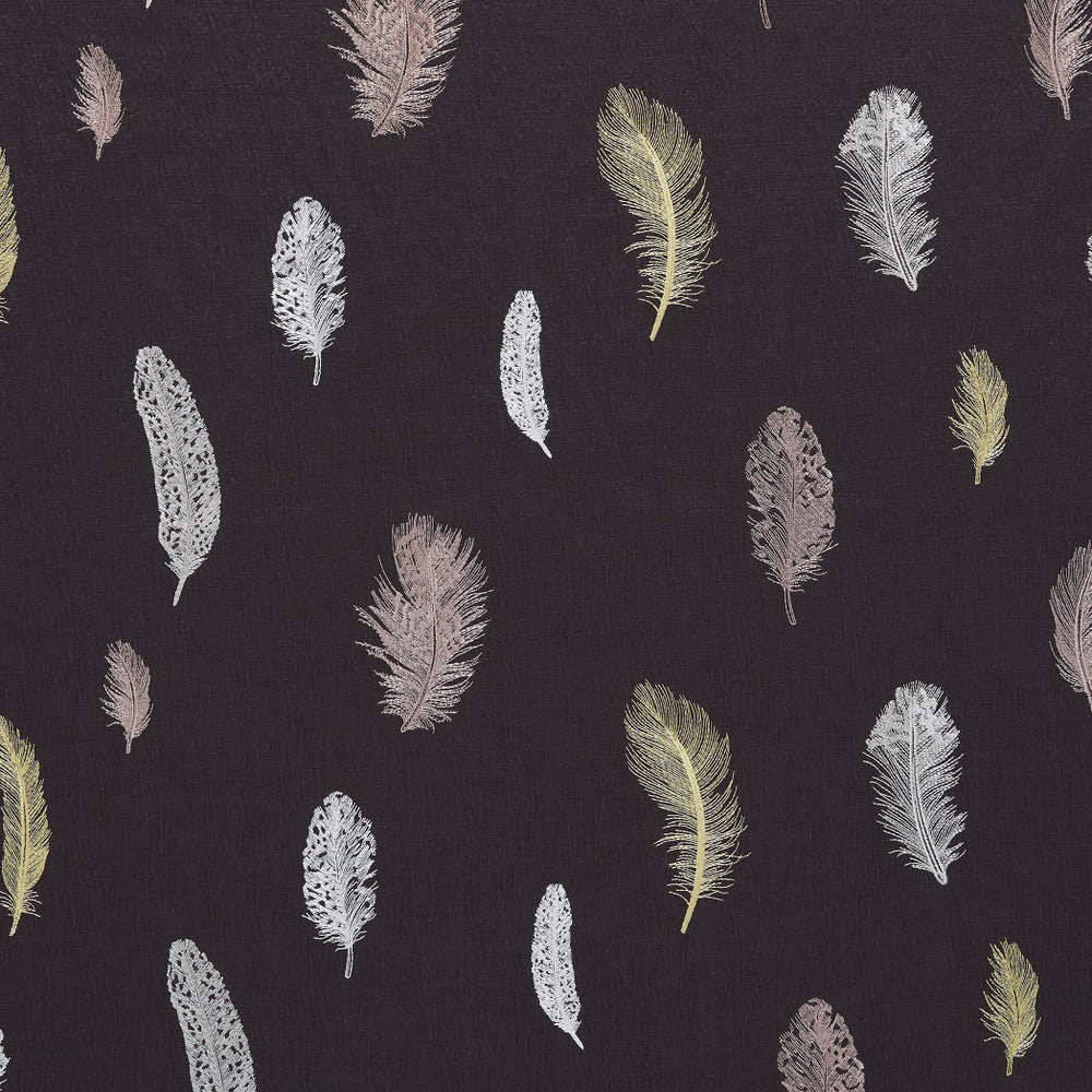 Bayonne 5 Chocolate by Marcus William Fabric KAI/MARCUS WILLIAM JACAMAR 48%COT 37%POL 15%SVI INDIA Horizontal: 27.125 and Vertical: 13 54 in - Fabric Carolina -