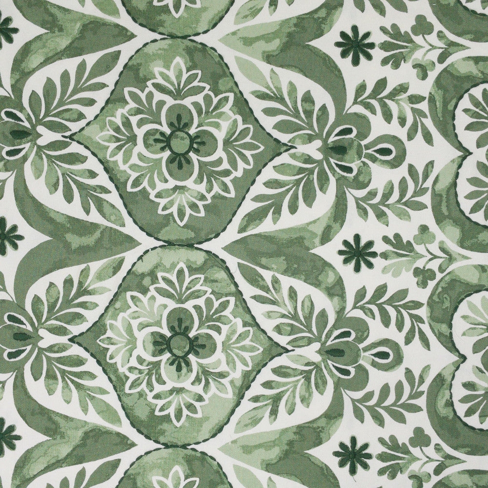 Bayrum 4 Fern by Stout Fabric RAINBOW LIBRARY PEAR/JUNGLE 100%COT %PEMB INDIA Horizontal: 7.875 and Vertical: 25.500 51 in - Fabric Carolina -