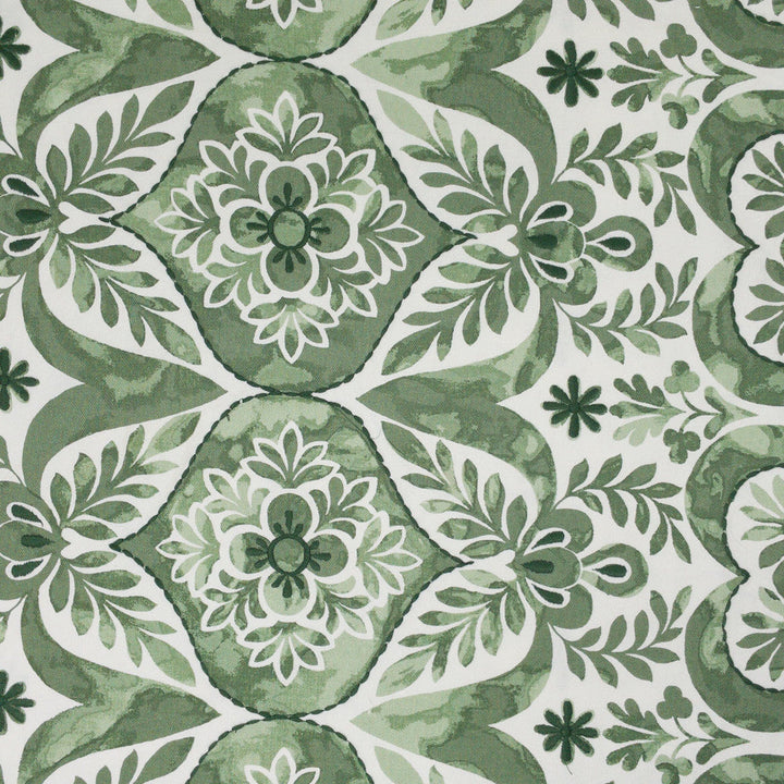 Bayrum 4 Fern by Stout Designer Fabric RAINBOW LIBRARY PEAR/JUNGLE 100%COT %PEMB INDIA Horizontal: 7.875 and Vertical: 25.500 51 in - Swanky Fabrics -