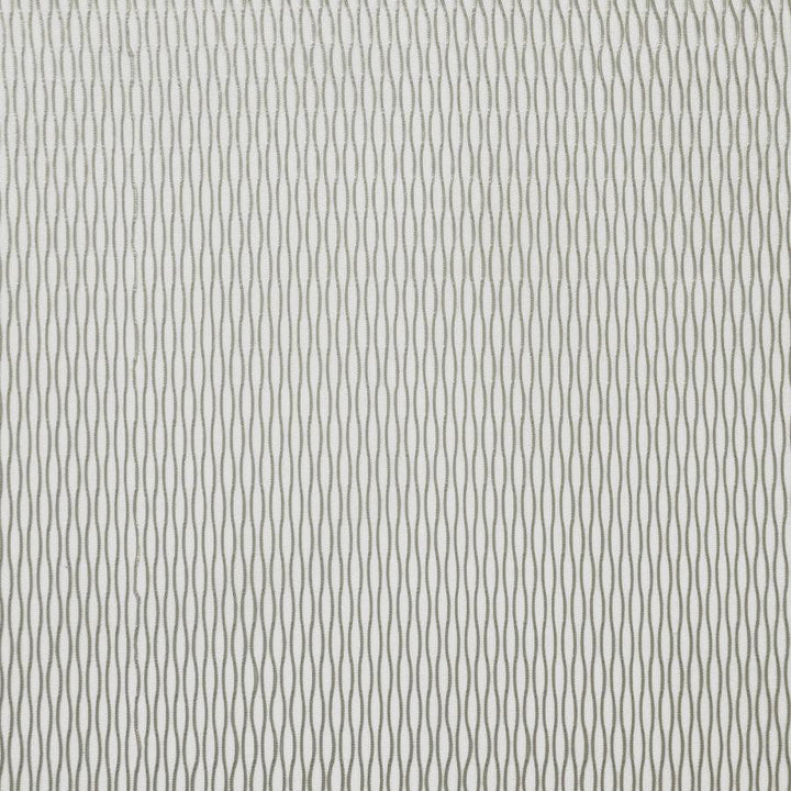 Biba # 106 Aluminum by Maxwell Designer Fabric Sheer Style 100% POLYESTER TURKEY V-1.25"H-0.4" 118" - Swanky Fabrics -