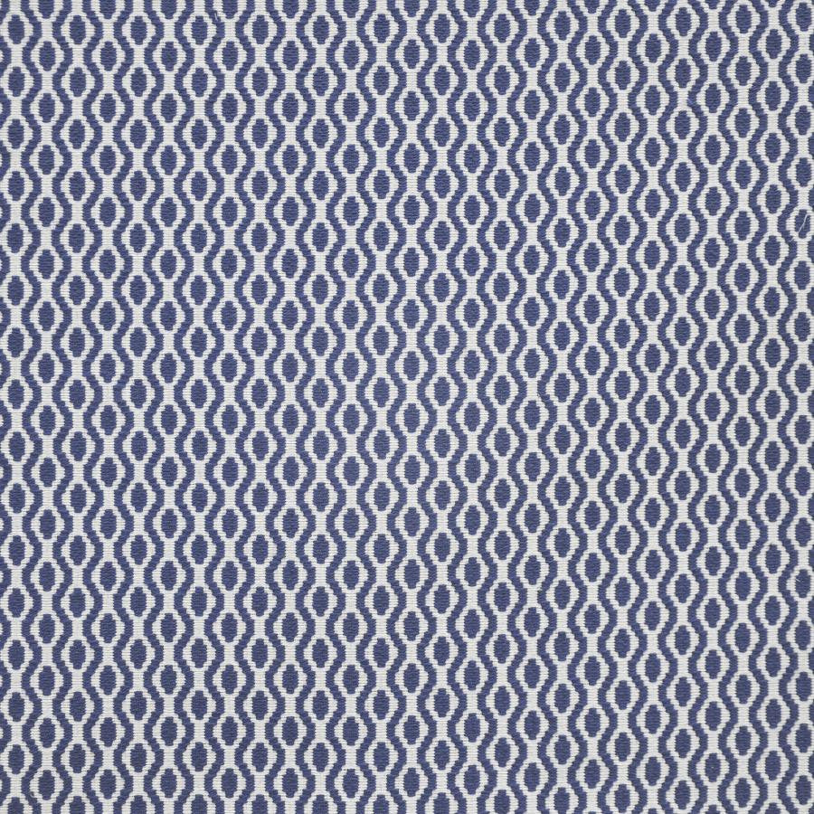 Bird'S Eye # 931 Ultramarine by Maxwell Fabric PERFORMANCE WOVENS-VOL.III PALM BEACH 65% COTTON/20% POLYESTER 15% PRE-COMBED COTTON USA V-1"H-1.2" 55" - Fabric Carolina -