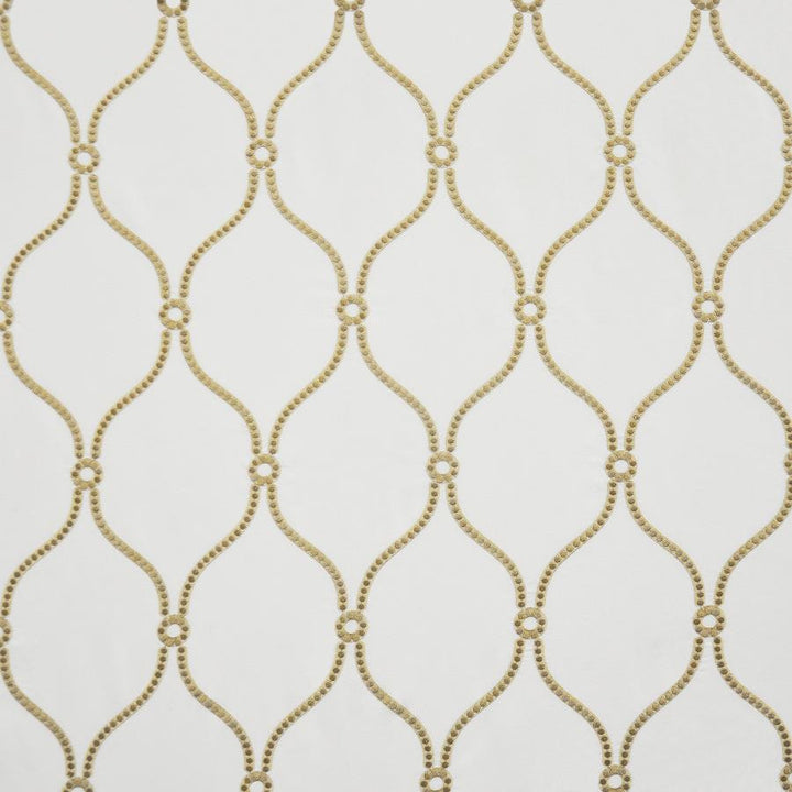 Brackets # 724 White Gold by Maxwell Fabric COLOR THEORY-VOL.IV PRAIRIE 85% RAYON/15% POLYESTER NONE INDIA V-11.5"H-6.5" 54"EMB.51" - Fabric Carolina -