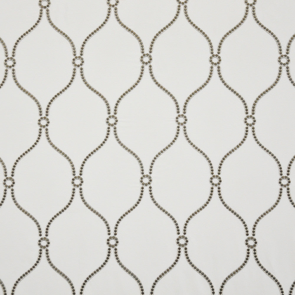 Brackets # 822 Iron by Maxwell Fabric COLOR THEORY-VOL.IV MOONSTONE 85% RAYON 15% POLYESTER
None INDIA </p><p>Repeat: Horizontal: H-6.5 and Vertical: V-11.5 54"EMB.51" - Fabric Carolina -