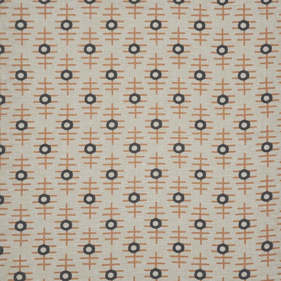 Bombshell # 402 Strawberry by Maxwell Fabric COLOR WAVES-NEAPOLITAN 75% POLYESTER/15% COTTON 10% LINEN INDIA V-3"H-2.75" 54" - Fabric Carolina -