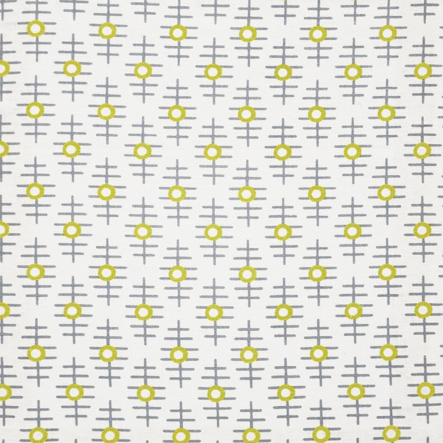 Bombshell # 832 Guppy by Maxwell Fabric COLOR WAVES-RIVIERA 75% POLYESTER/15% COTTON 10% LINEN INDIA V-3"H-2.75" 54" - Fabric Carolina -