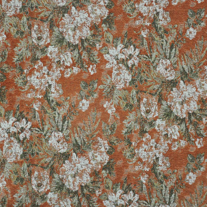 Bayeux # 810 Zinnia by Maxwell Fabric Performance Wovens-Vol.Iv Boudoir 60% VISCOSE/22% COTTON 10% LINEN/8% POLYESTER TURKEY V-18"H-26.5" 54" - Fabric Carolina -