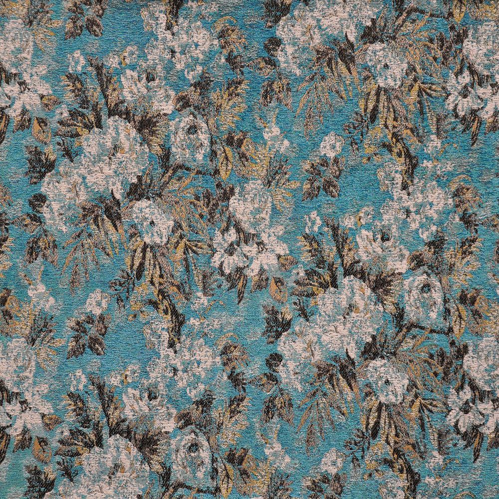Bayeux # 938 Aqua by Maxwell Fabric PERFORMANCE WOVENS-VOL.IV NORTH SEA 60% VISCOSE 22% COTTON
10% LINEN 8% POLYESTER TURKEY </p><p>Repeat: Horizontal: H-26.5 and Vertical: V-18 54" - Fabric Carolina -