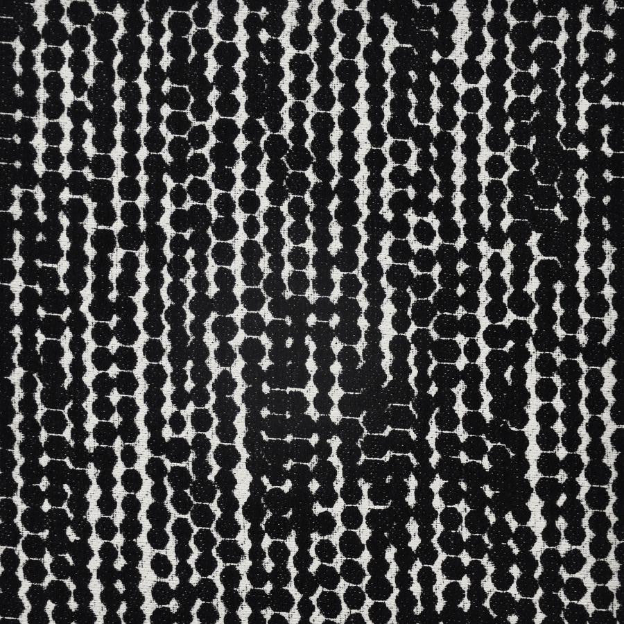 Bingo # 641 Coal by Maxwell Fabric Performance Wovens-Vol.Iv Smokeshow 47% POLYESTER/40% RAYON 13% RECYCLED POLYESTER USA V-25.75"H-28" 56" - Fabric Carolina -