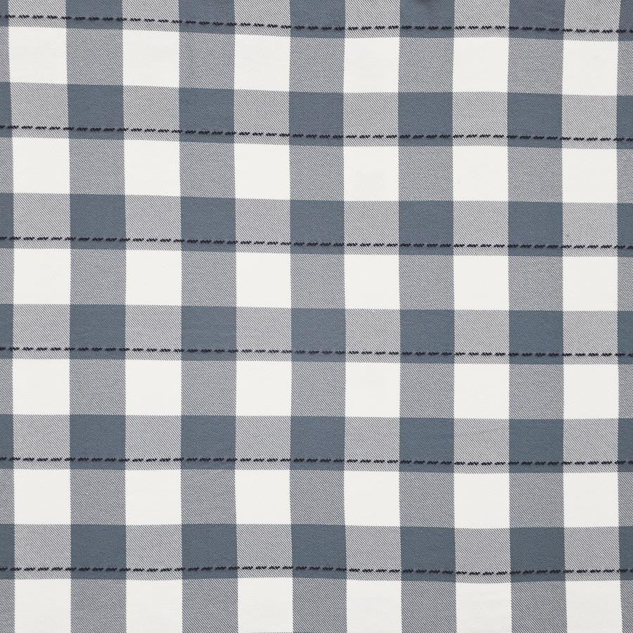 Buffalo # 910 Lake by Maxwell Fabric Performance Wovens-Vol.Iv North Sea 100% POLYESTER TURKEY V-4.75"H-0.5" 54" - Fabric Carolina -