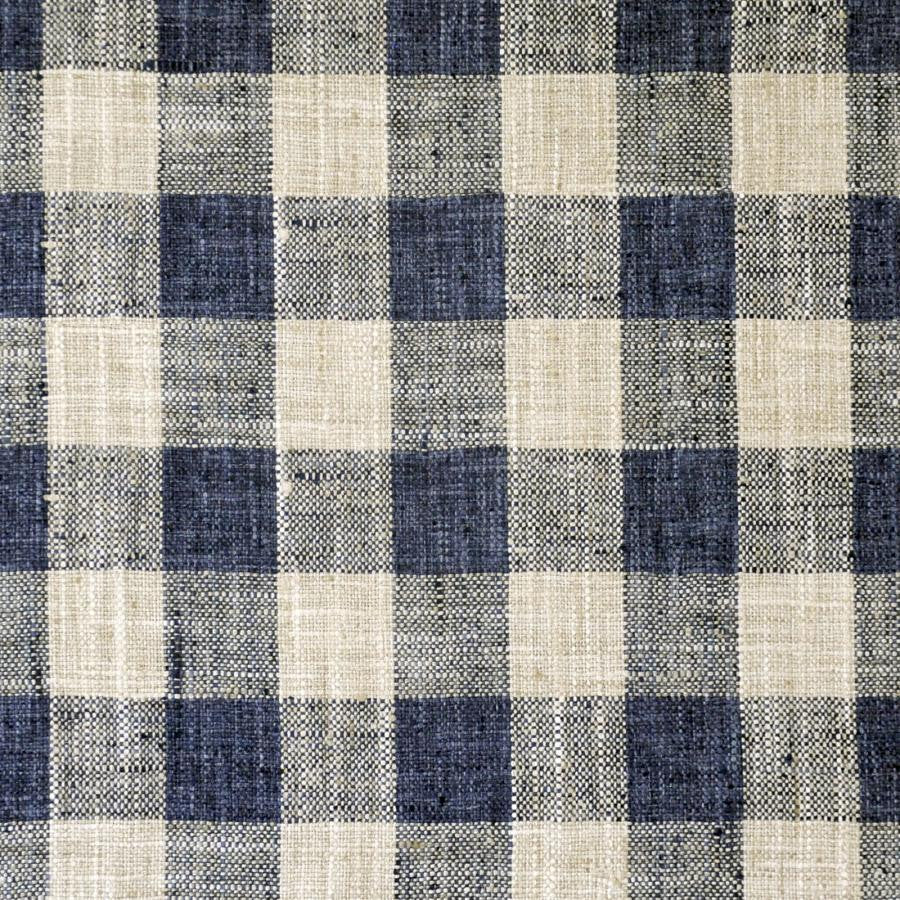 Building Blocks # 516 Midnight by Maxwell Fabric STRIPES & CHECKS 100% POLYESTER INDIA V&H-3.3" 54" - Fabric Carolina -