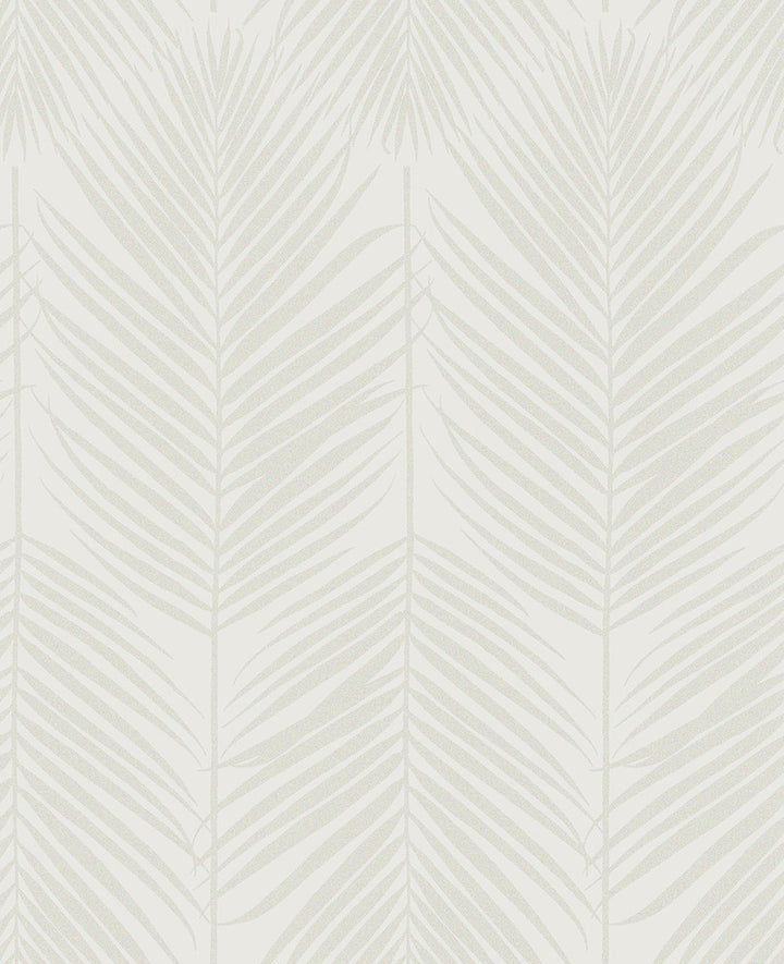 Persei Palm Chardonnay by Seabrook Wallpaper Etten Beaded Netherlands 57.5 25.2" 20.9" - Fabric Carolina -