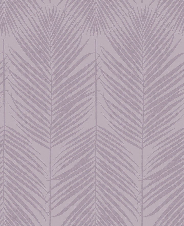 Persei Palm Lilac by Seabrook Wallpaper Etten Beaded Netherlands 57.5 25.2" 20.9" - Fabric Carolina -