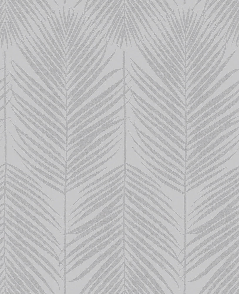 Persei Palm Nickel by Seabrook Wallpaper Etten Beaded Netherlands 57.5 25.2" 20.9" - Fabric Carolina -