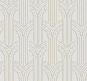 Déco Arches Pearlescent by Seabrook Wallpaper